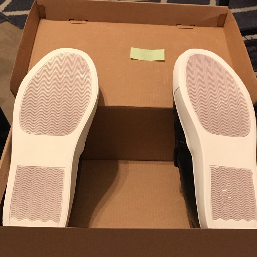 Steve Madden Black Quilted Slip-On Sneakers - Picture 4 of 4